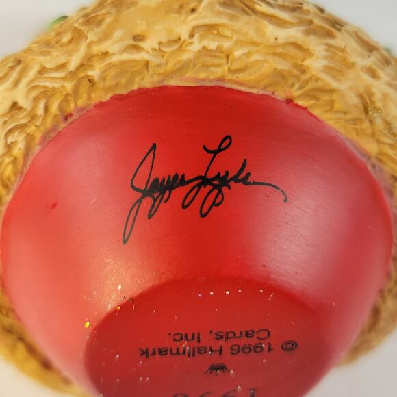 1996 Hallmark Keepsake Evergreen Santa Ornament Special Edition - Picture 13 of 13